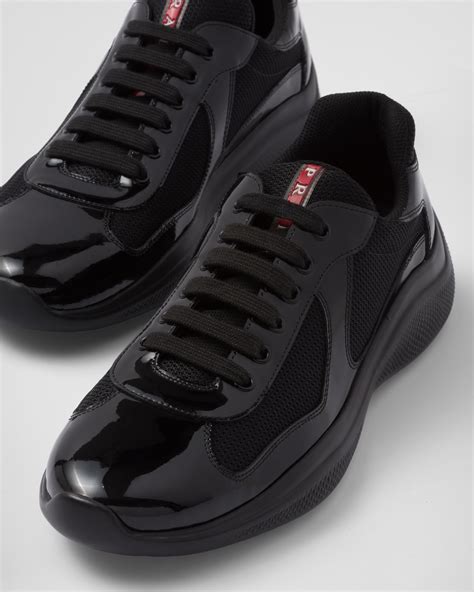 prada scarpe sneakers bianche|all black prada sneakers.